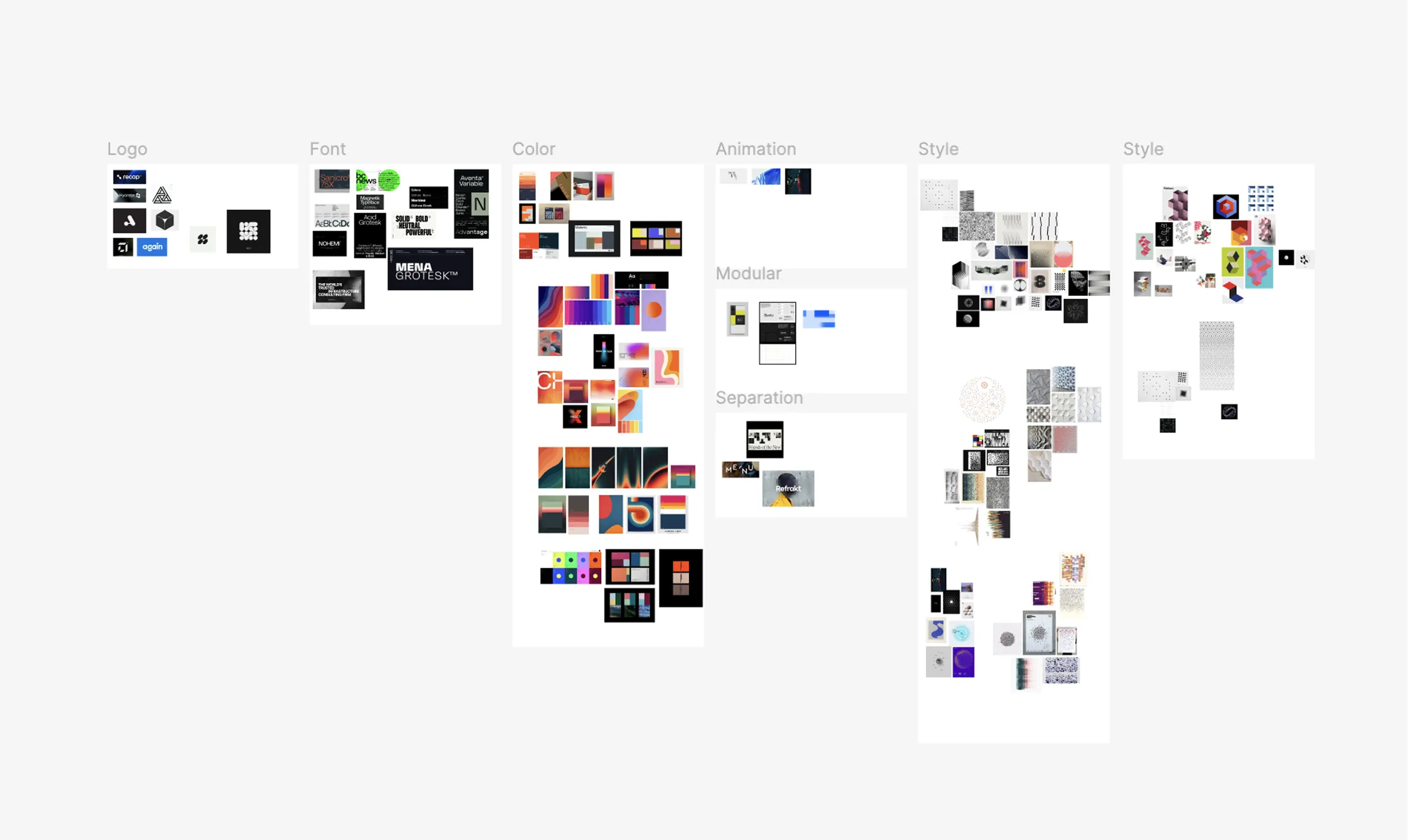 Refine Brand Identity System Research with Pinner